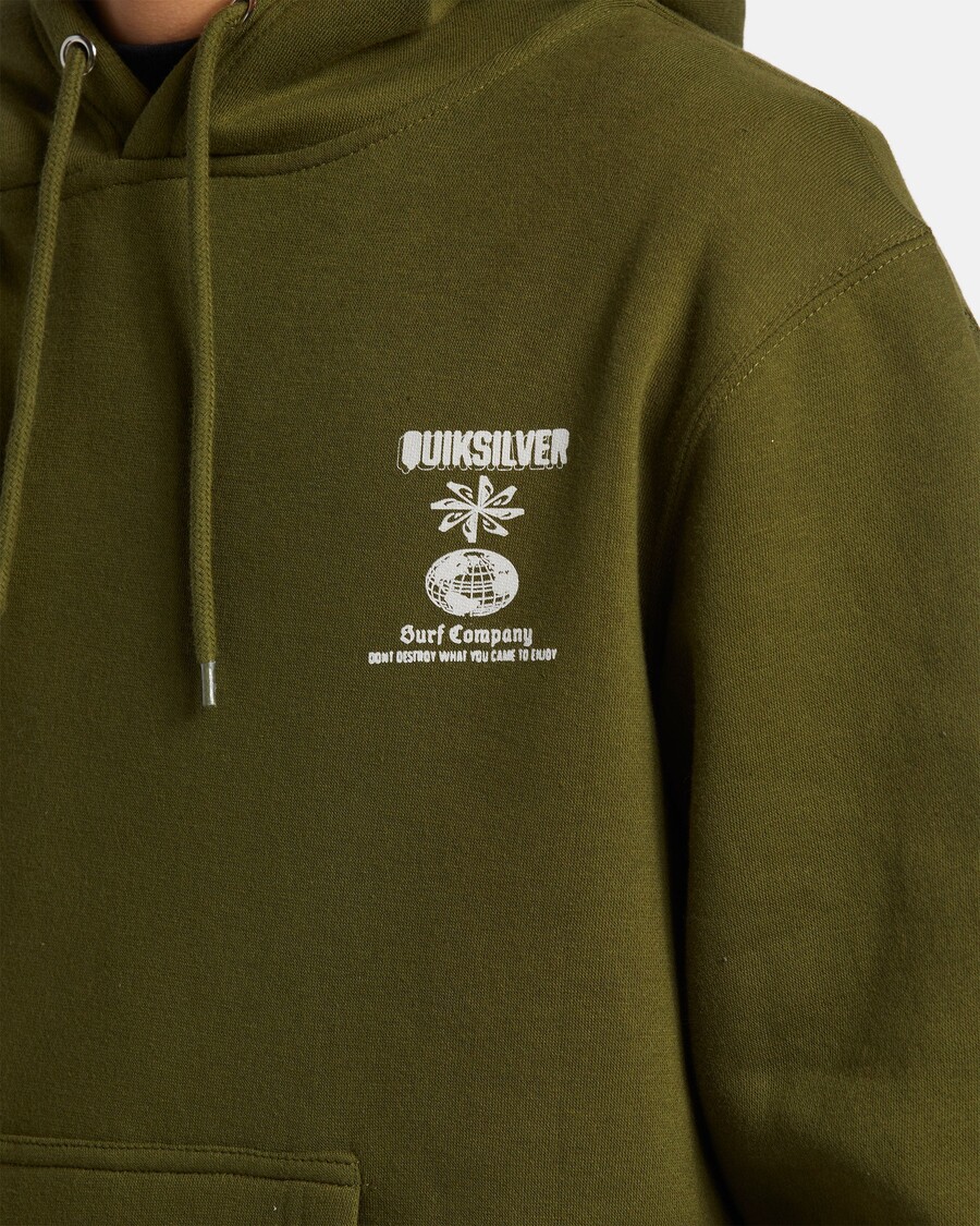 Quik Silver Rockin Hoodie - Laurel Wreath
