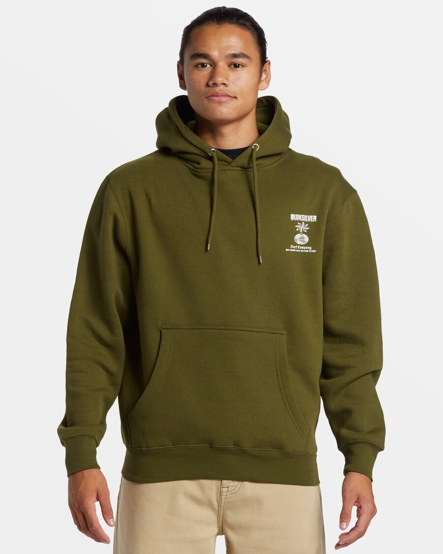 Quik Silver Rockin Hoodie - Laurel Wreath