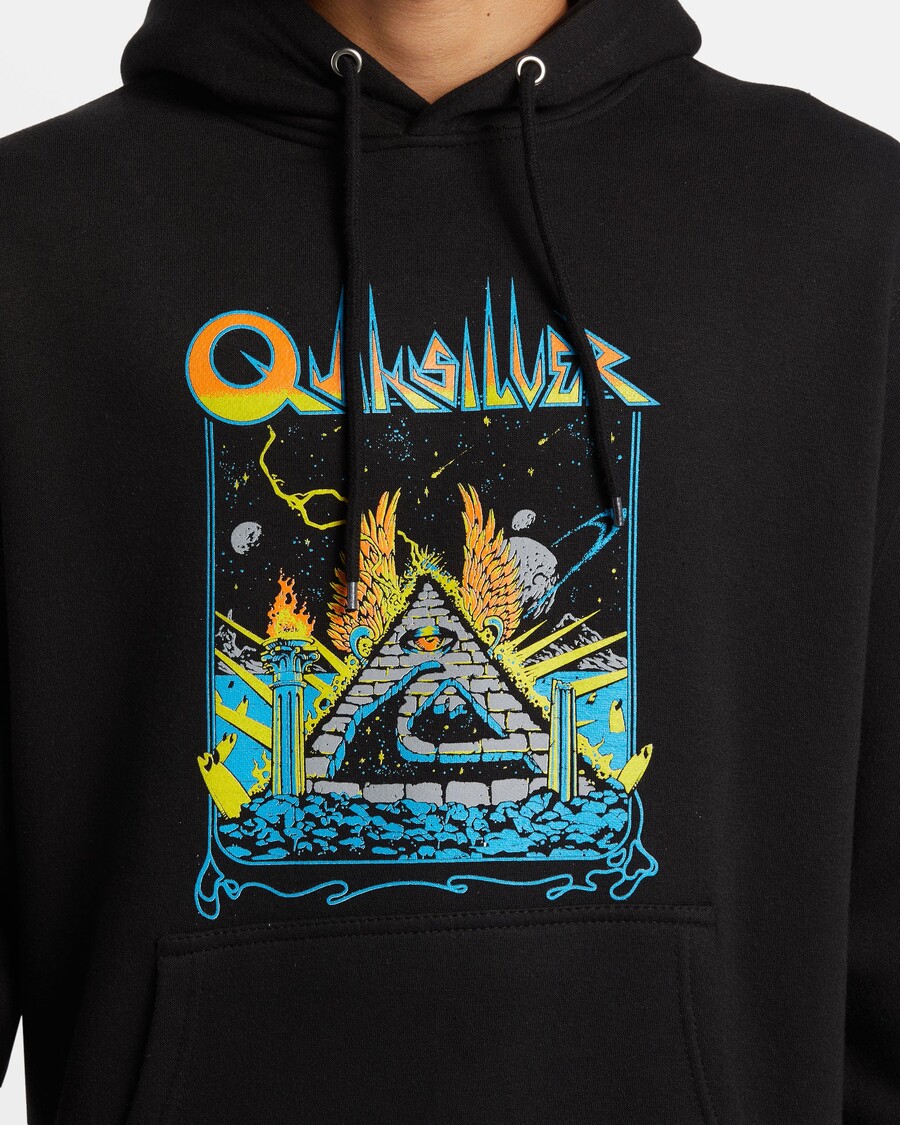 Quiksilver Rockin Hoodie - μαύρο