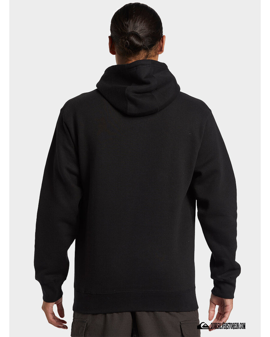 Quiksilver Rockin Hoodie - μαύρο