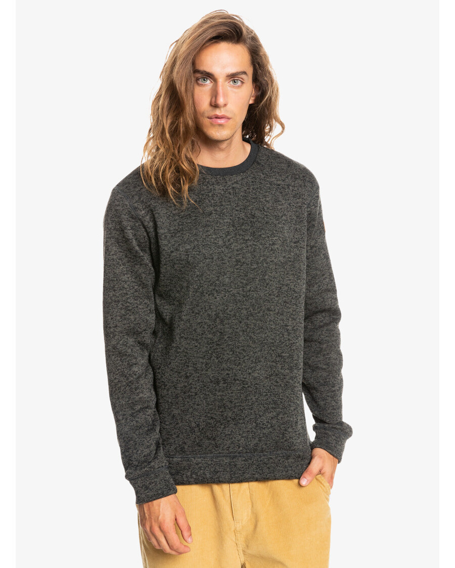 Mikina Quiksilver Keller - Tmavě šedý Vřes