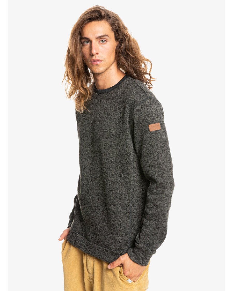 Mikina Quiksilver Keller - Tmavě šedý Vřes