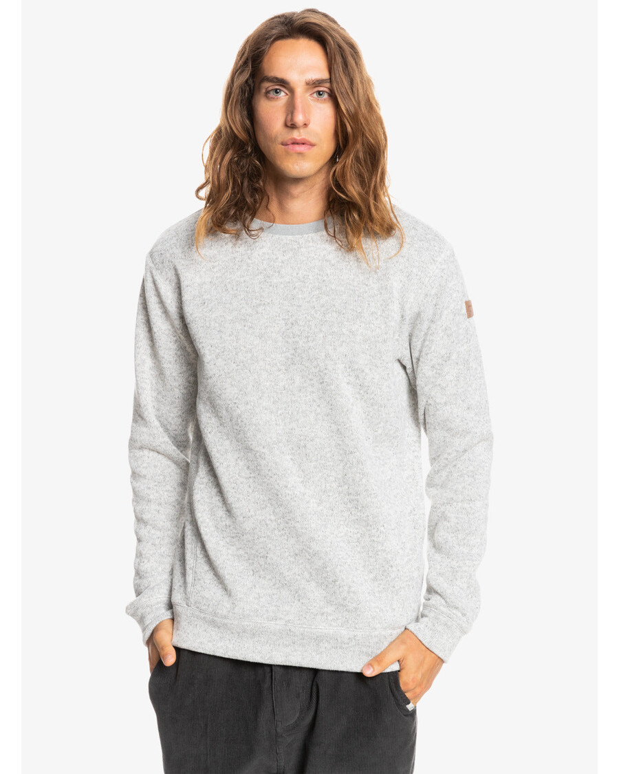 Quik Silver Keller Sweatshirt - Light Grey Heather