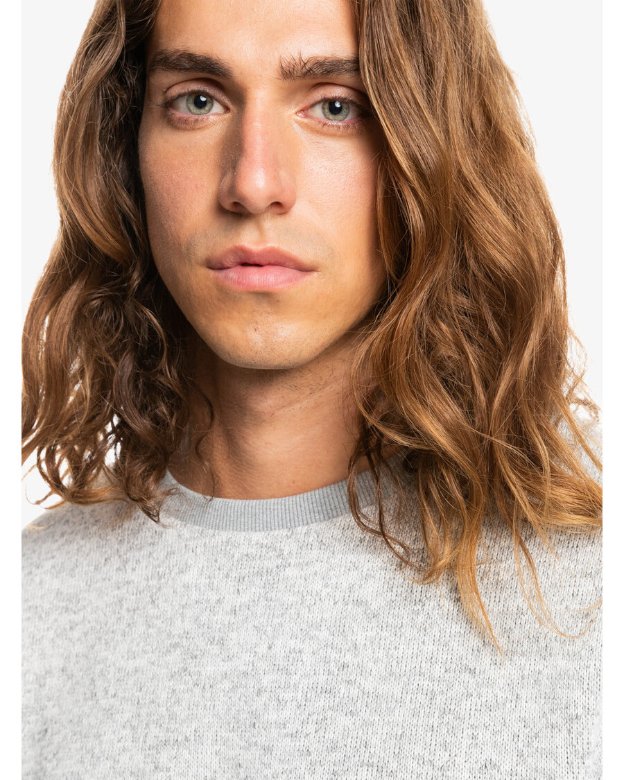 Quik Silver Keller Sweatshirt - Light Grey Heather