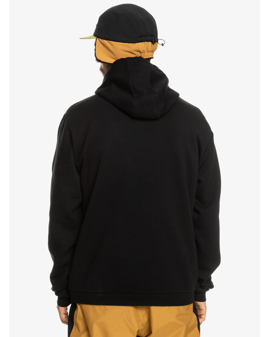 Quiksilver Nagy Logós Technikai Lovaglópulcsi - Igazi Fekete