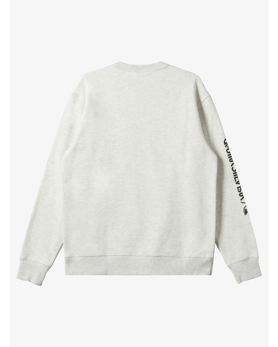 Quik Silver The Original Sweatshirt - White Marble Heather