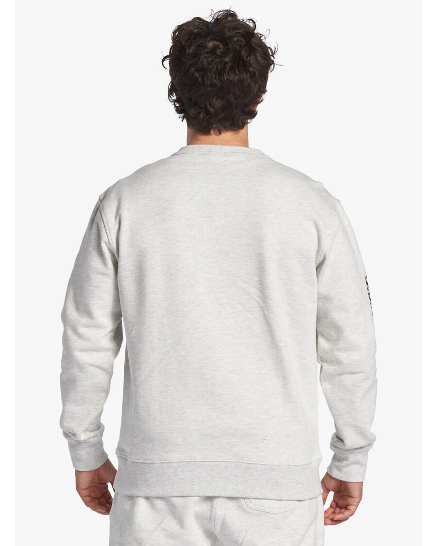 Quik Silver The Original Sweatshirt - White Marble Heather