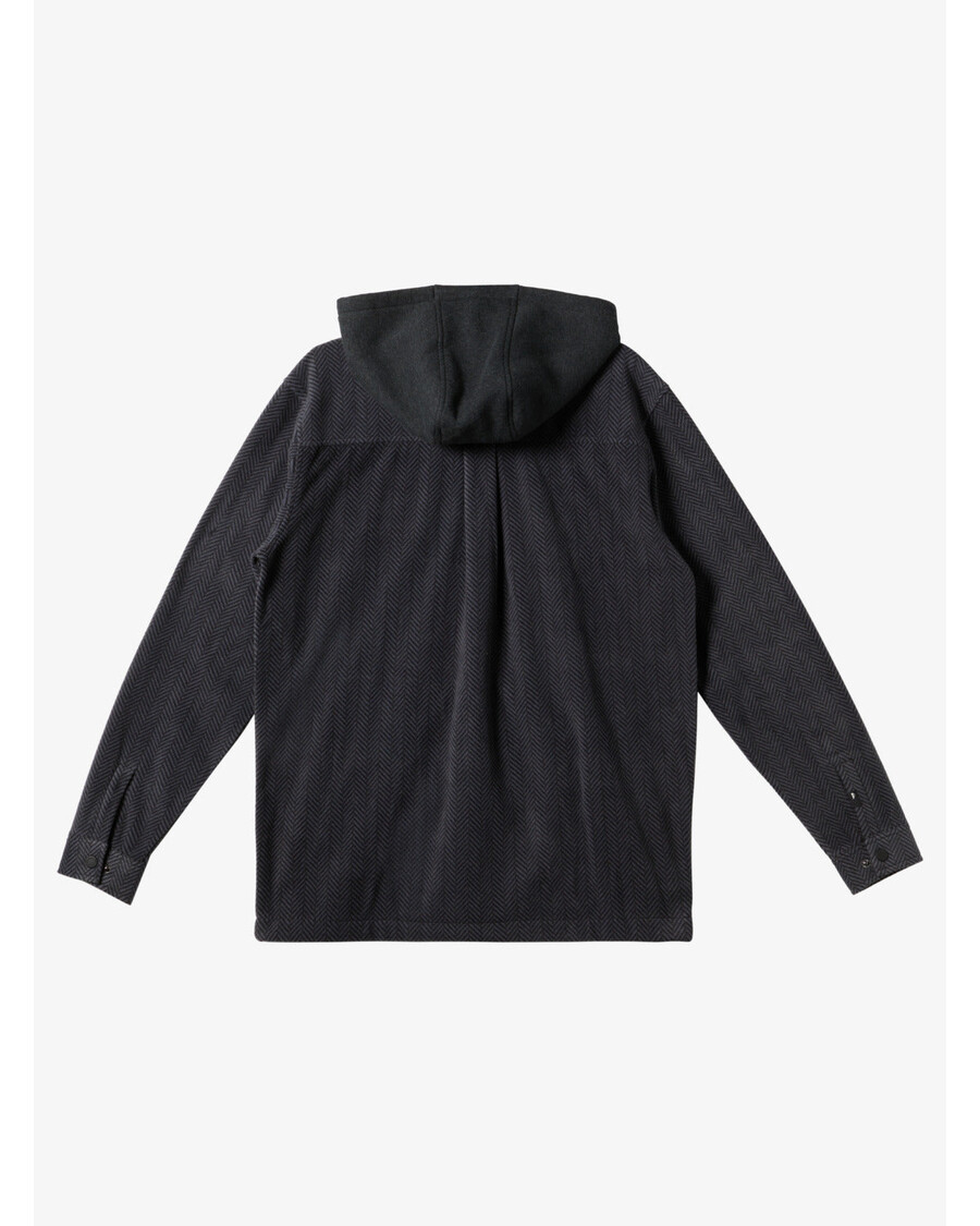 Quik Silver Super Swell Zip Hoodie - Black Super Swell