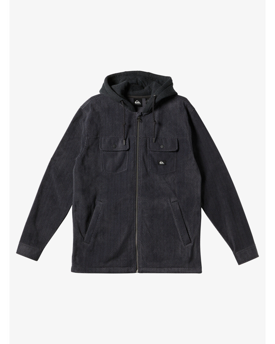 Quicksilver Super Swell Hoodie Med Dragkedja - Svart Super Swell