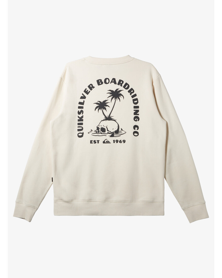 Quik Silver Surf The Earth Sweatshirt - Birch