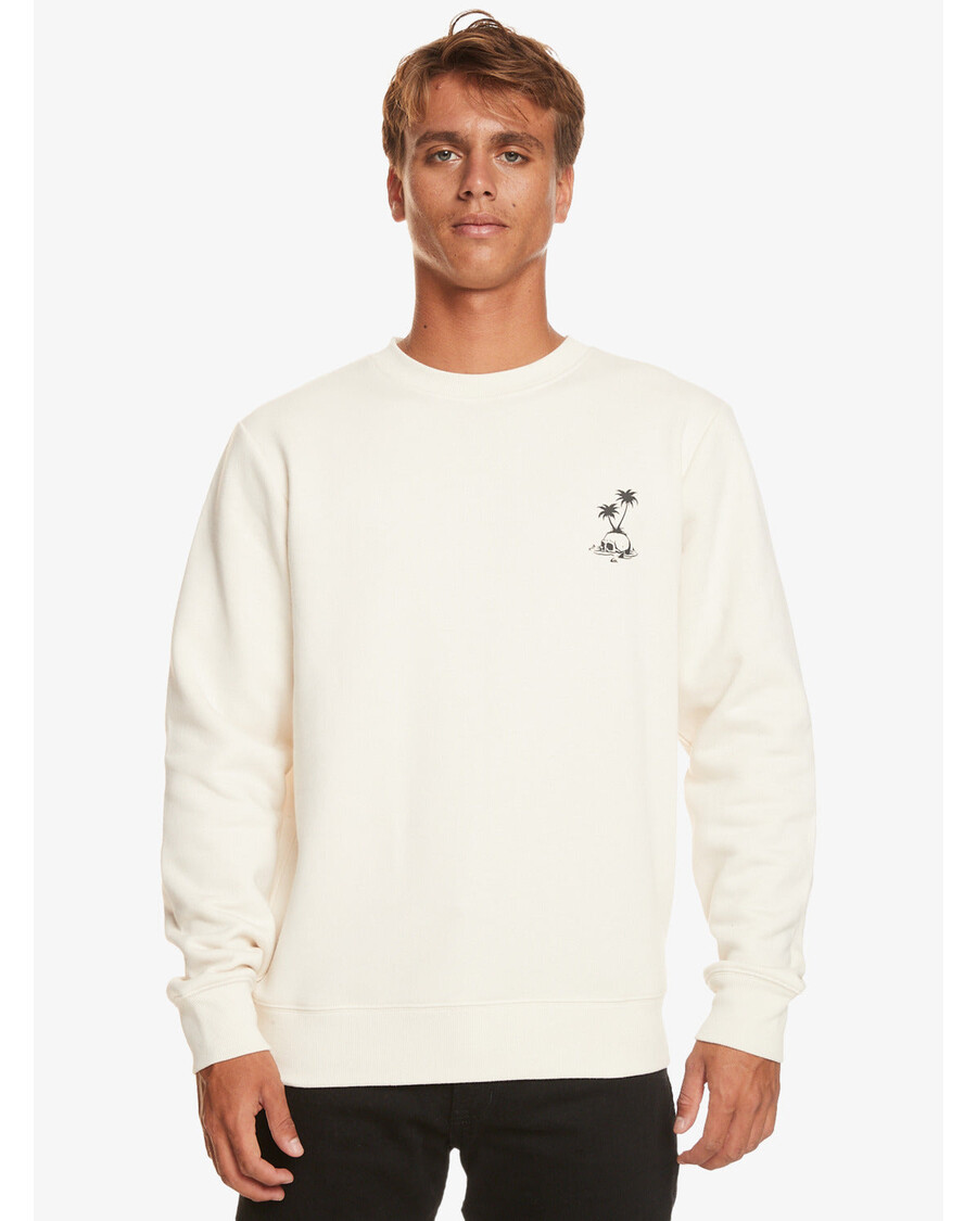 Quik Silver Surf The Earth Sweatshirt - Birch