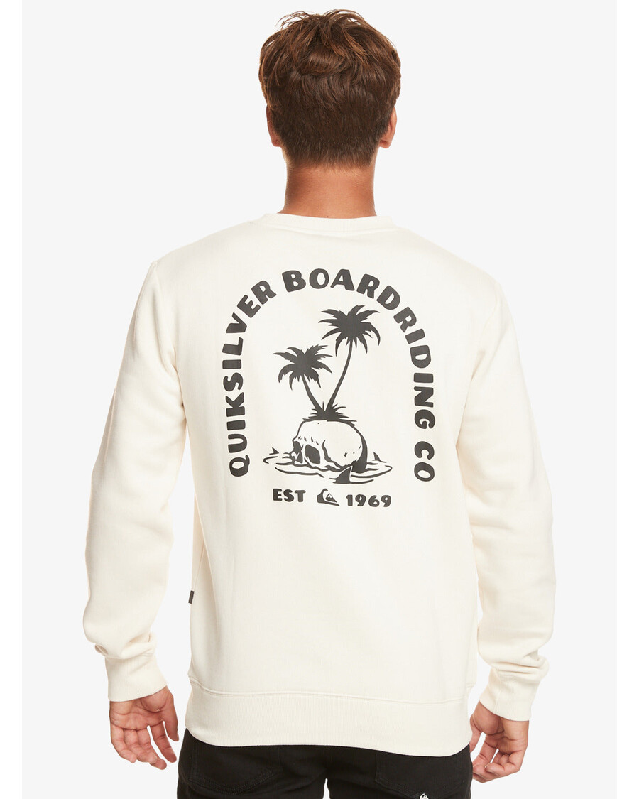 Quik Silver Surf The Earth Sweatshirt - Birch