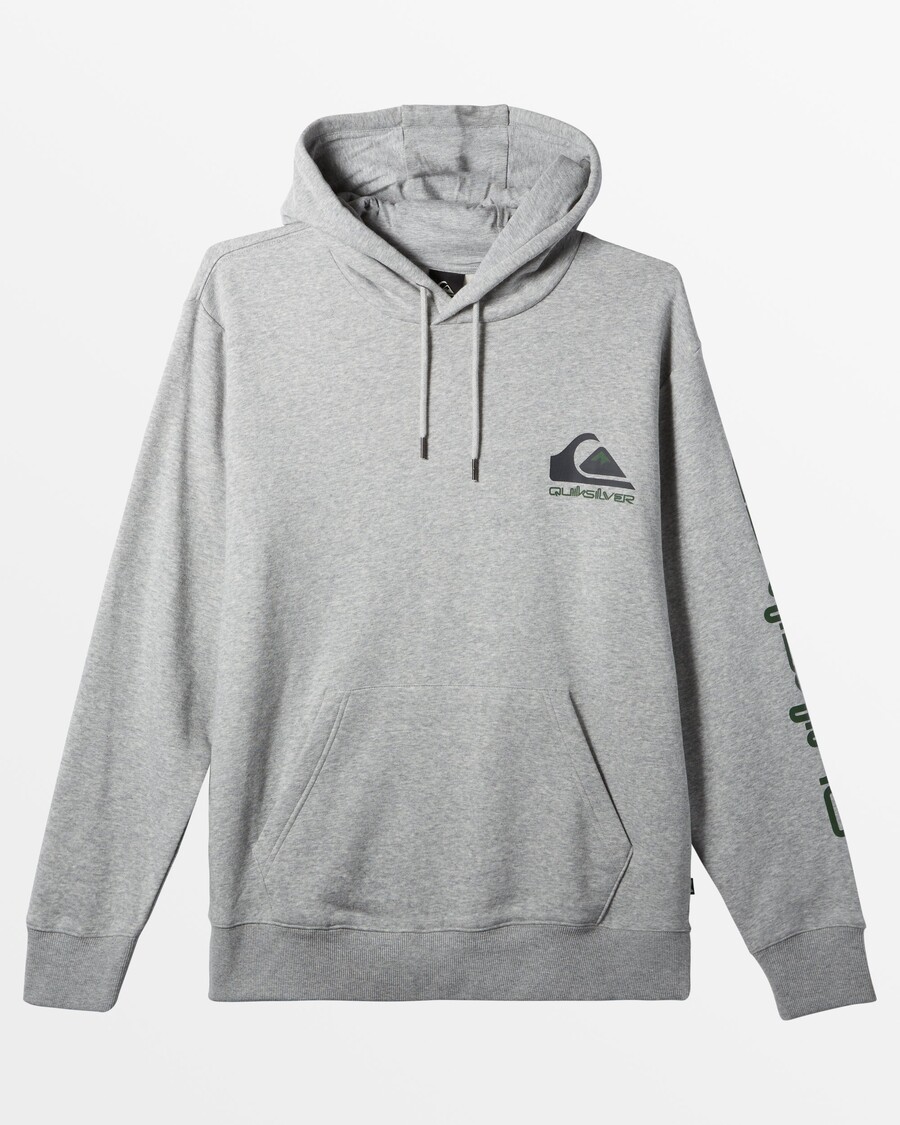 Quik Silver Omni Logo Hoodie - Athletic Heather