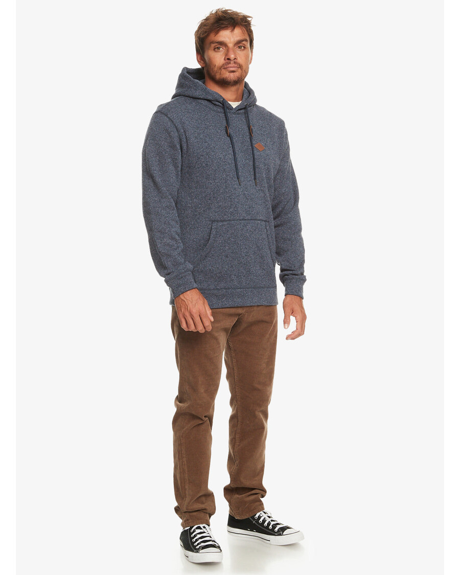 Quik Silver Keller Fleece Top - Navy Blazer Heather