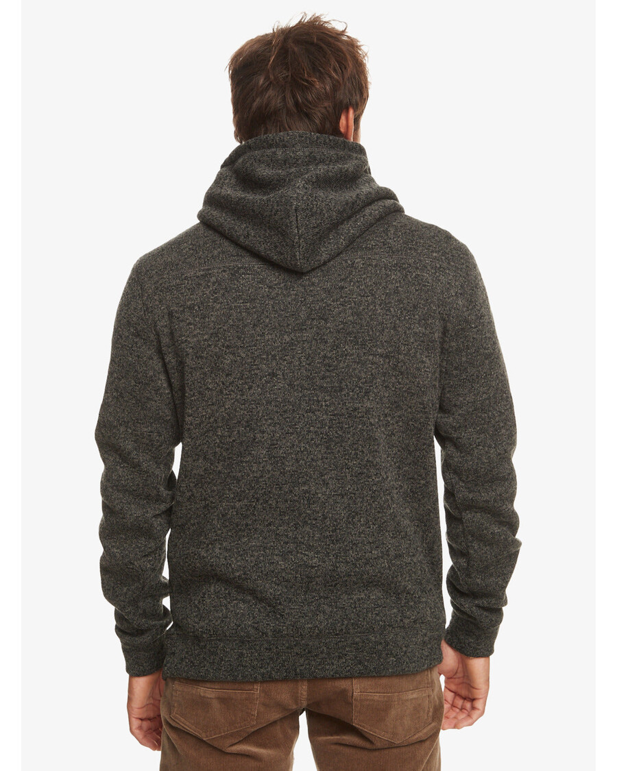 Quik Silver Keller Fleece Top - Dark Grey Heather