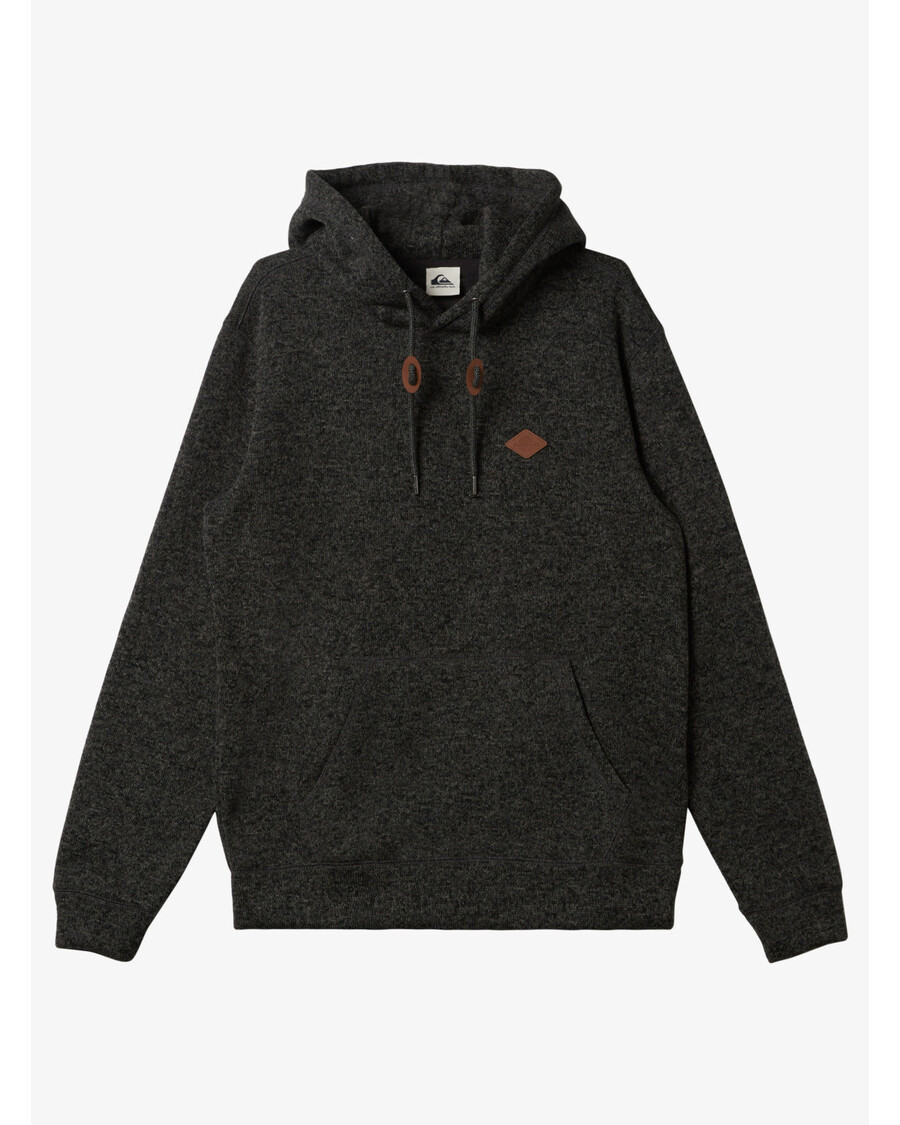 Quik Silver Keller Fleece Top - Dark Grey Heather
