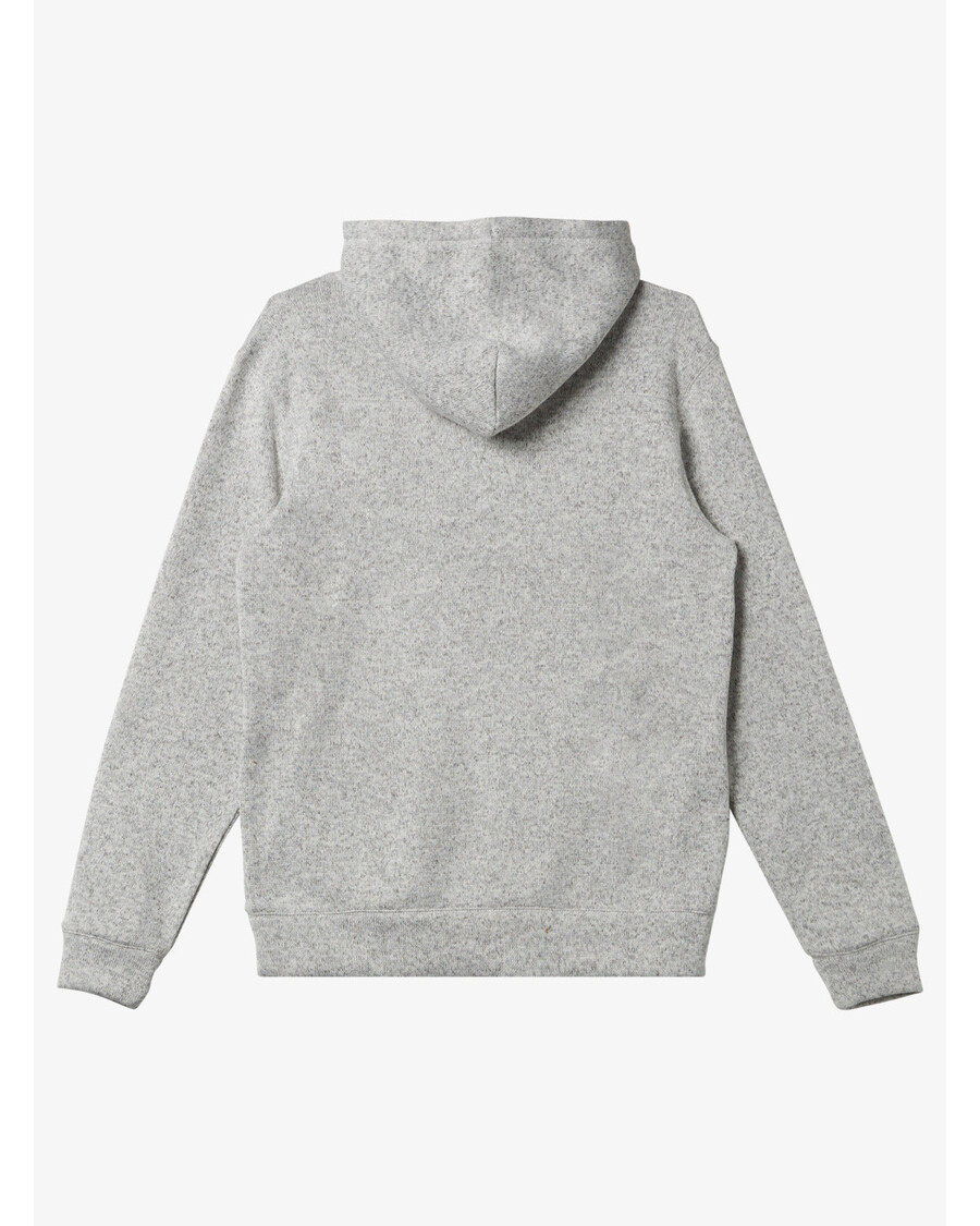 Quik Silver Keller Fleece Top - Light Grey Heather