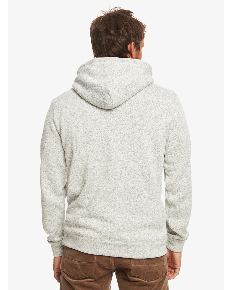 Quik Silver Keller Fleece Top - Light Grey Heather
