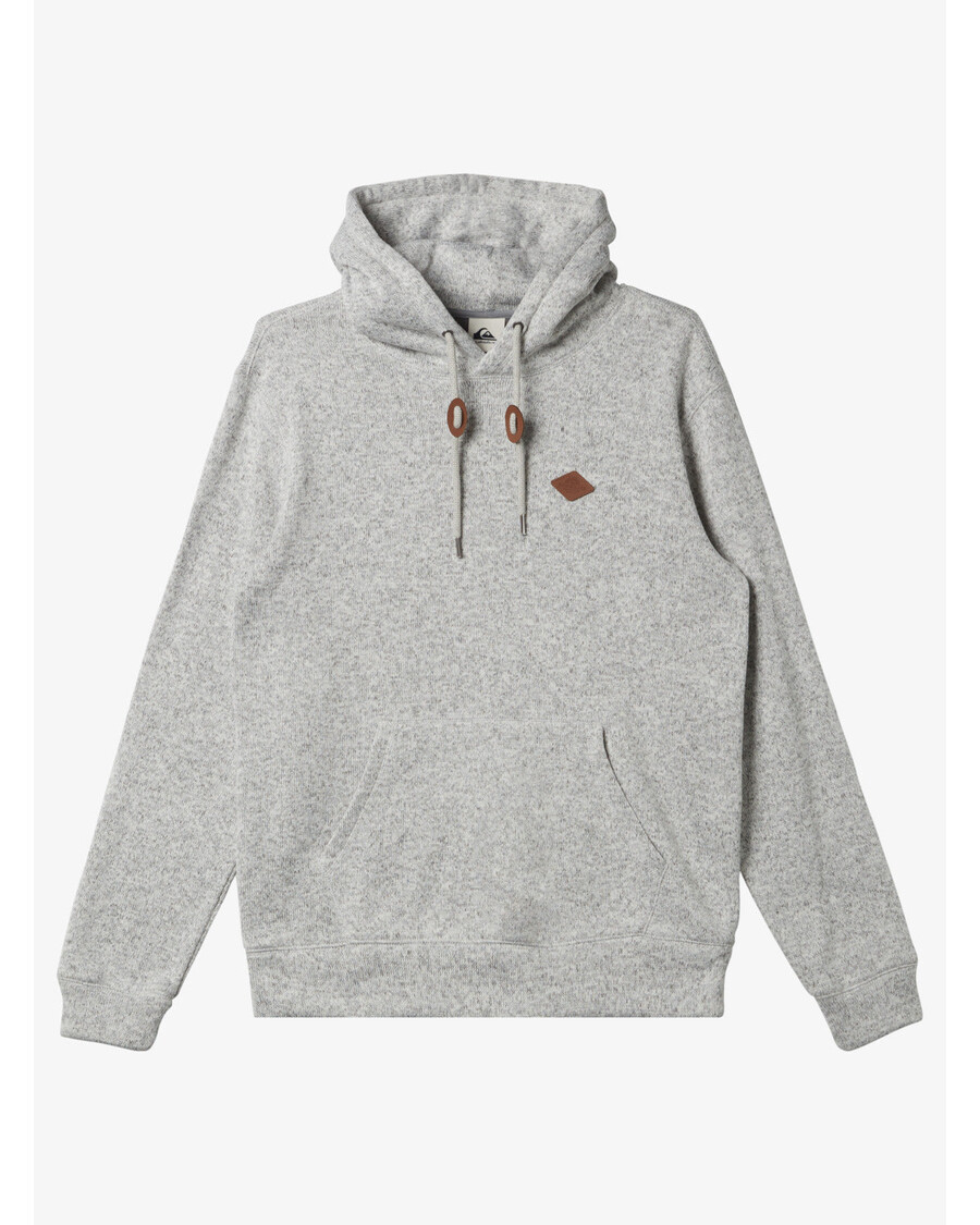 Quik Silver Keller Fleece Top - Light Grey Heather