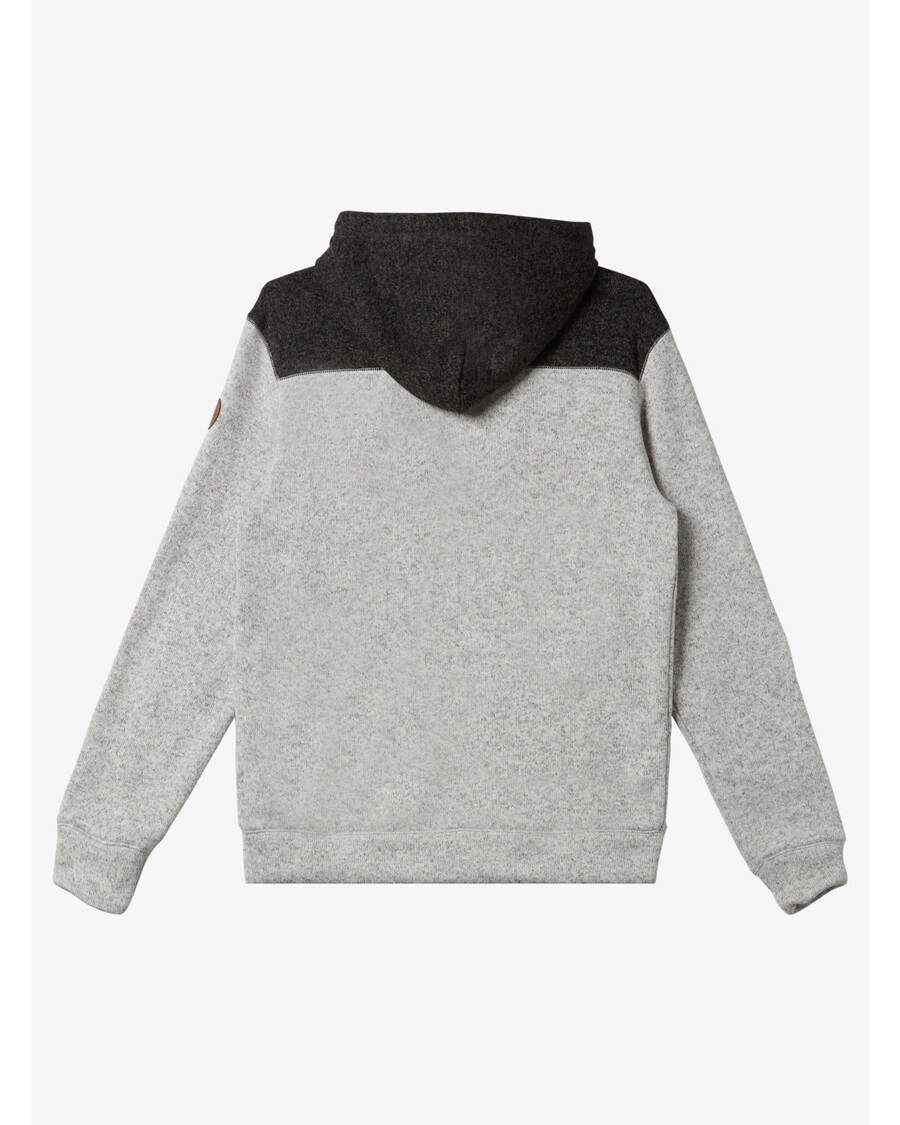 Quik Silver Keller Zip Hoodie - Light Grey Heather