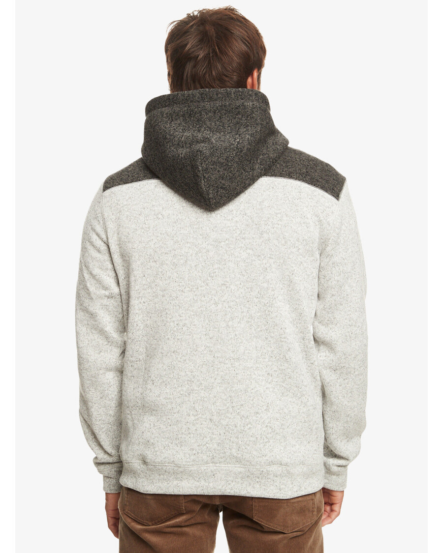 Quik Silver Keller Zip Hoodie - Light Grey Heather