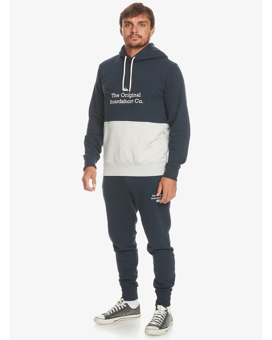 Quik Silver Emboss Hoodie - Navy Blazer