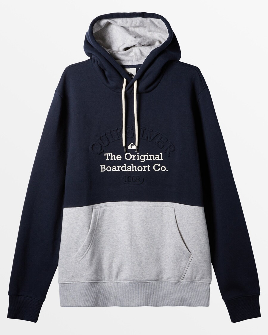 Quik Silver Emboss Hoodie - Navy Blazer