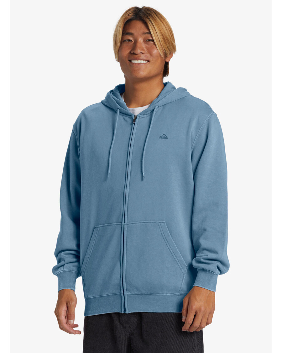 Quiksilver Suolavesi Vetoketjuhuppari - Sininen Varjo