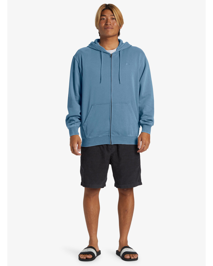 Quiksilver Suolavesi Vetoketjuhuppari - Sininen Varjo