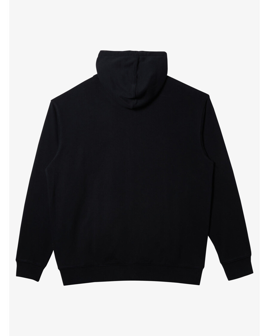 Moletom Quiksilver Com Zíper E água Salgada - Preto