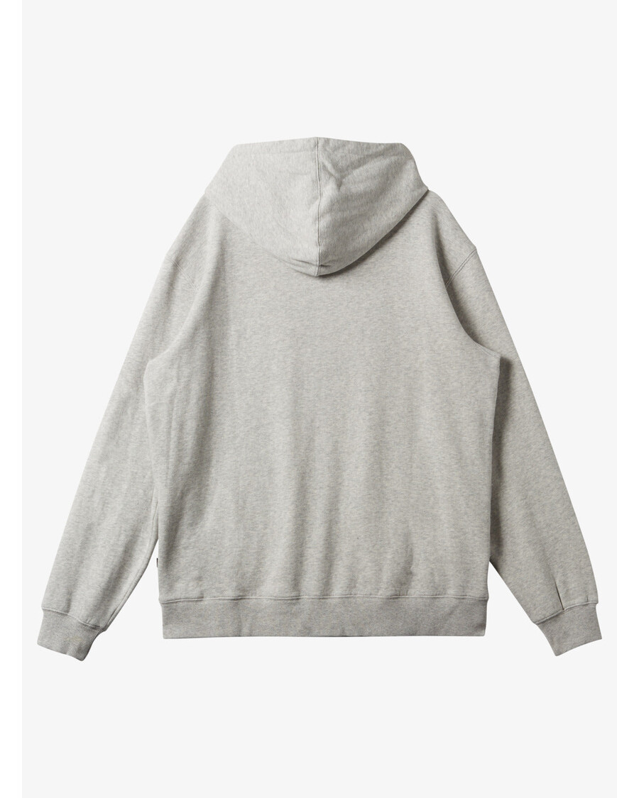 Quiksilver Mikina Na Zips So Slanou Vodou - Biely Mramorový Vres