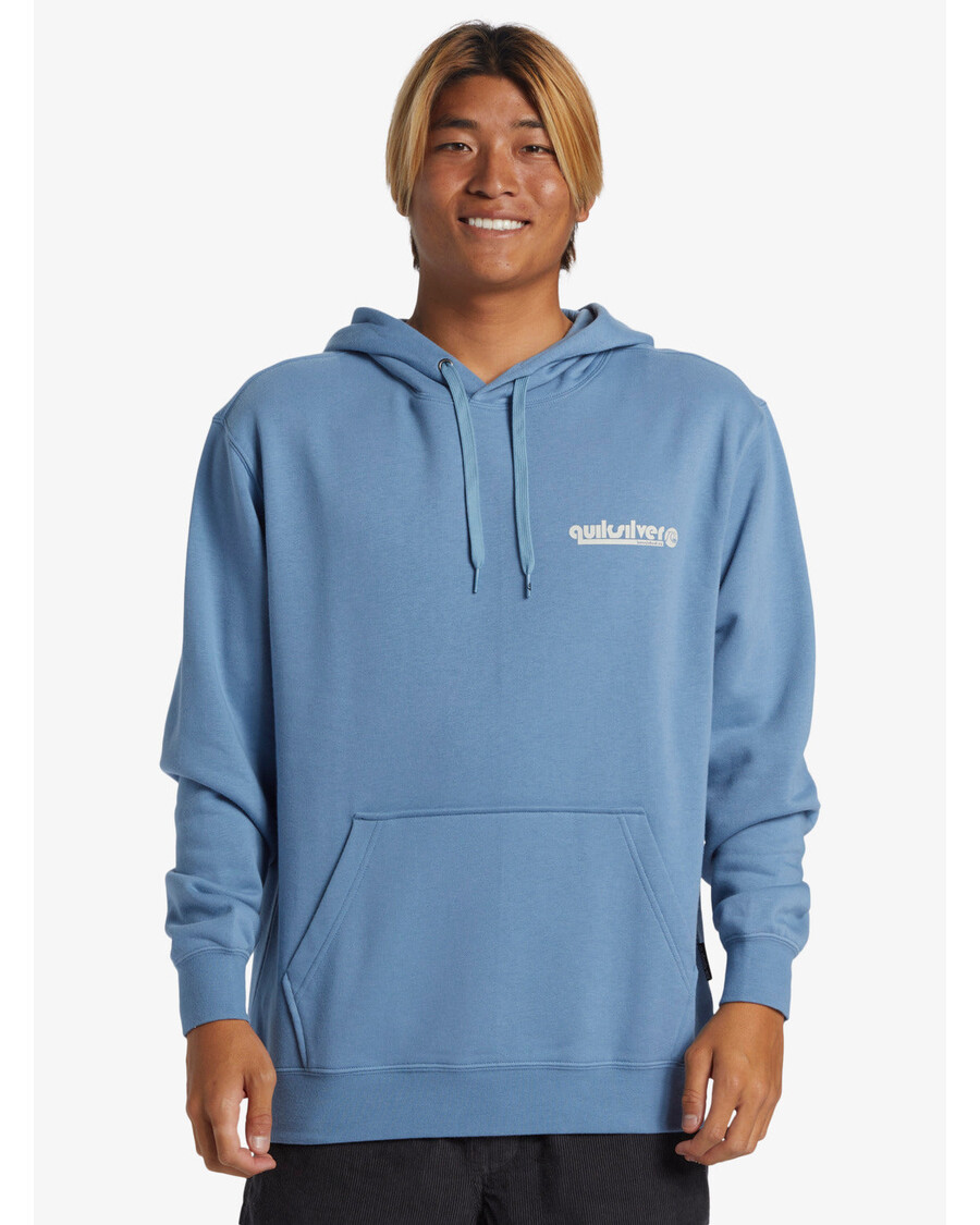 Quiksilver Graphic Mix Hoodie - μπλε σκιά