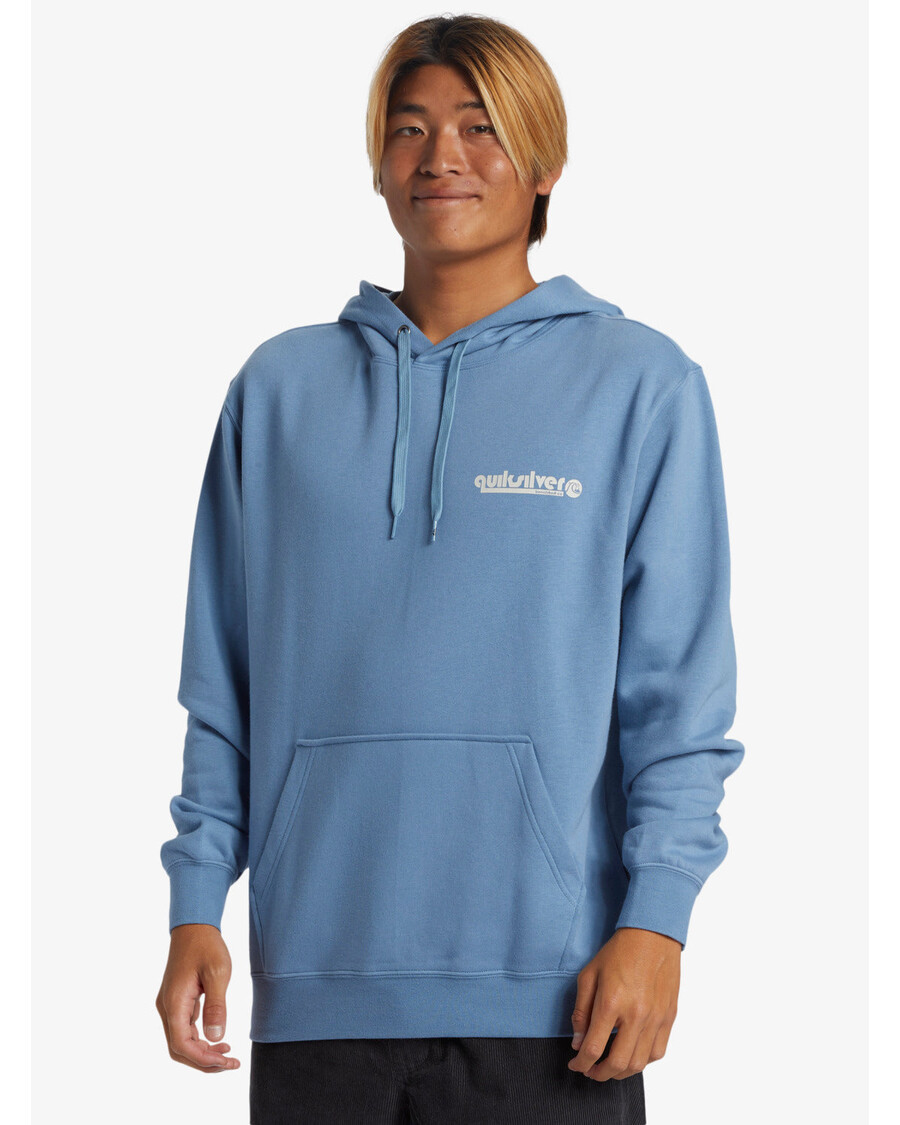 Quiksilver Graphic Mix Hoodie - μπλε σκιά