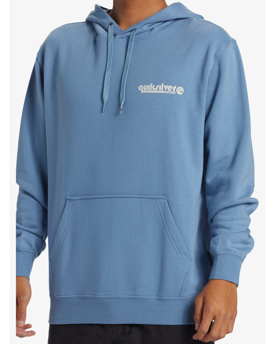 Quiksilver Graphic Mix Hoodie - μπλε σκιά