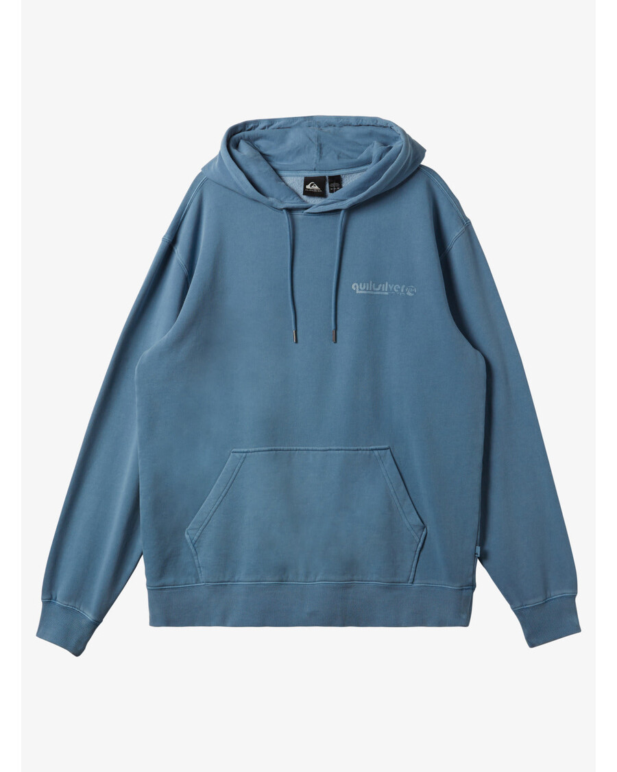 Quik Silver Graphic Mix Hoodie - Blue Shadow