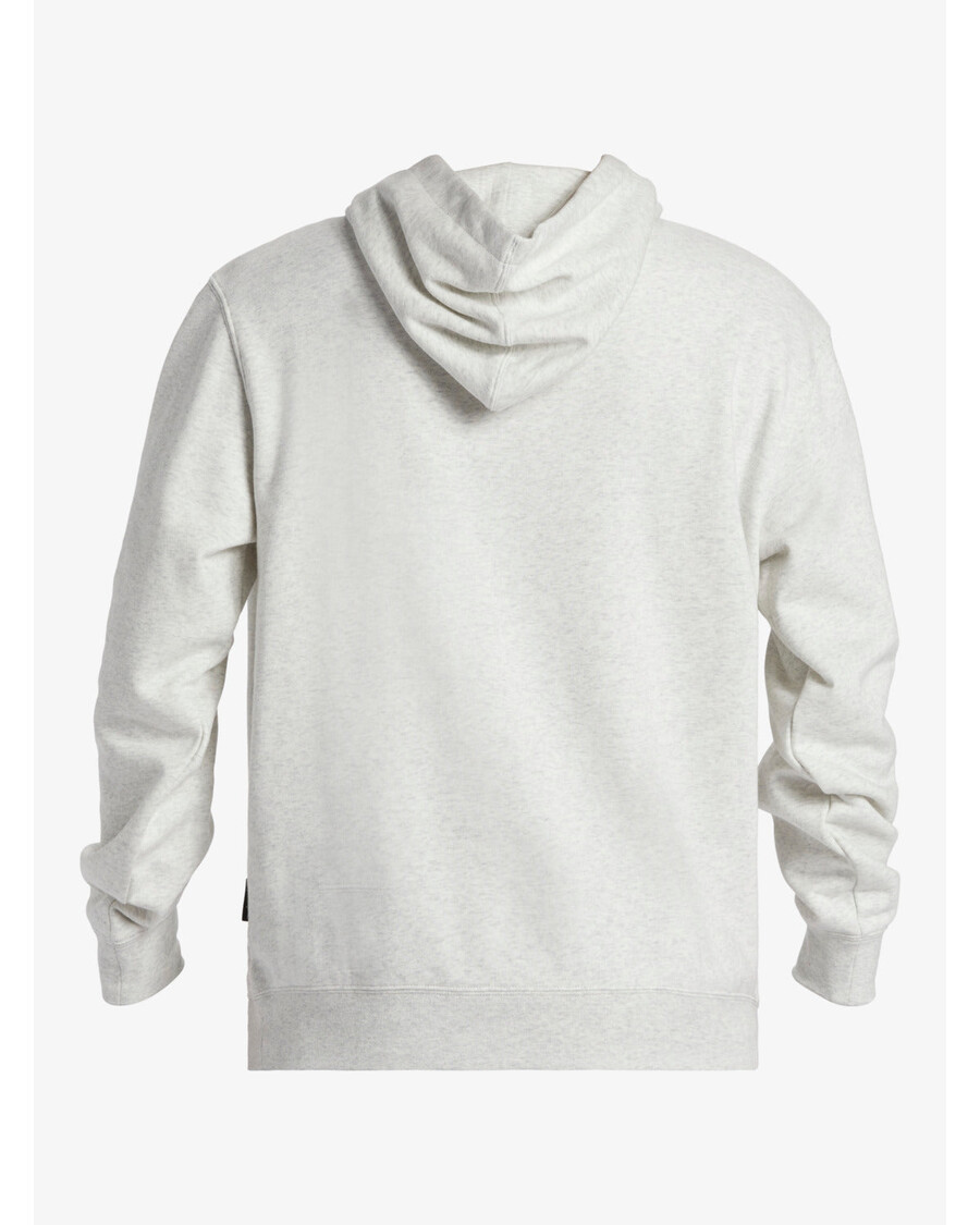 Quik Silver Graphic Mix Hoodie - White Marble Heather