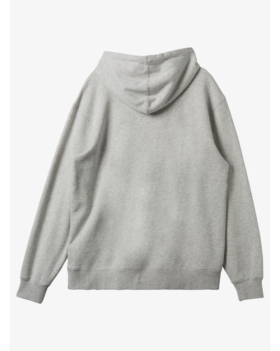 Quik Silver Graphic Mix Hoodie - White Marble Heather