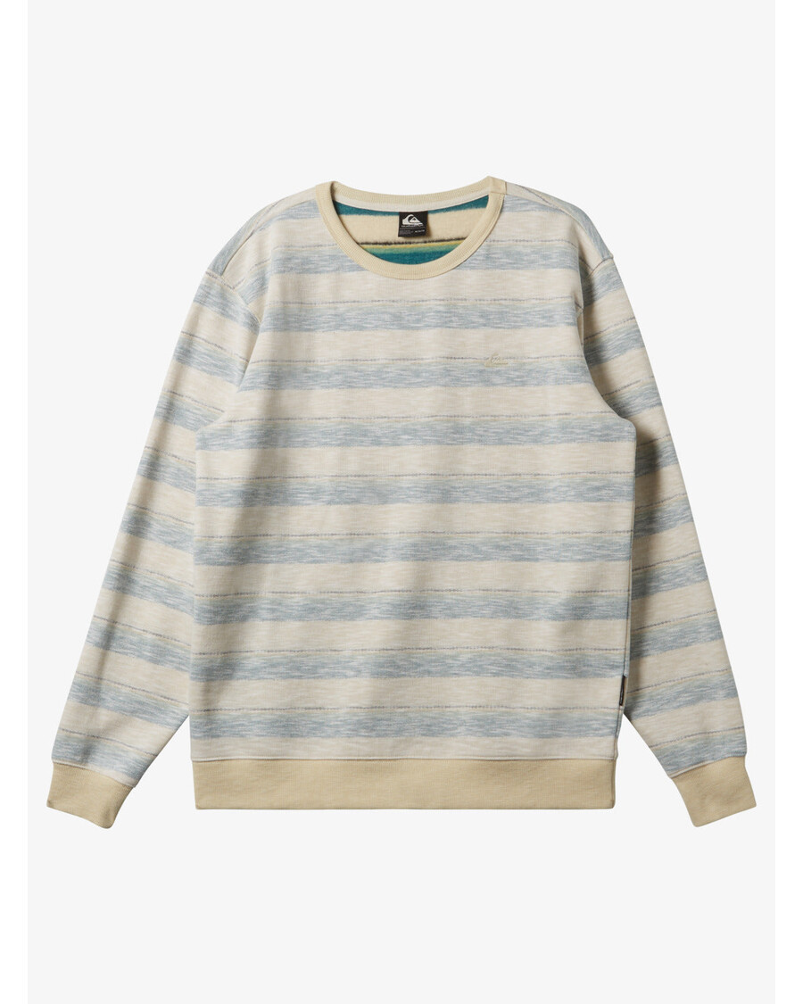 Hanorac Pulover Quik Silver Steady Crew - Oyster White Steady Crew