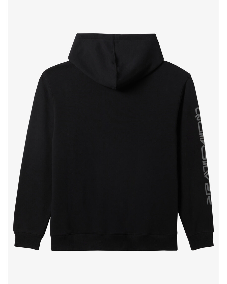 Mikina S Kapucí Quiksilver Omni Logo - černá