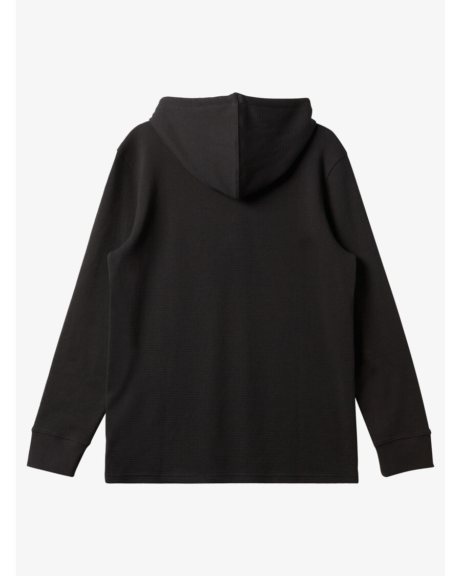 Quik Silver Thermal Hoodie Crew Neck Top - Tarmac