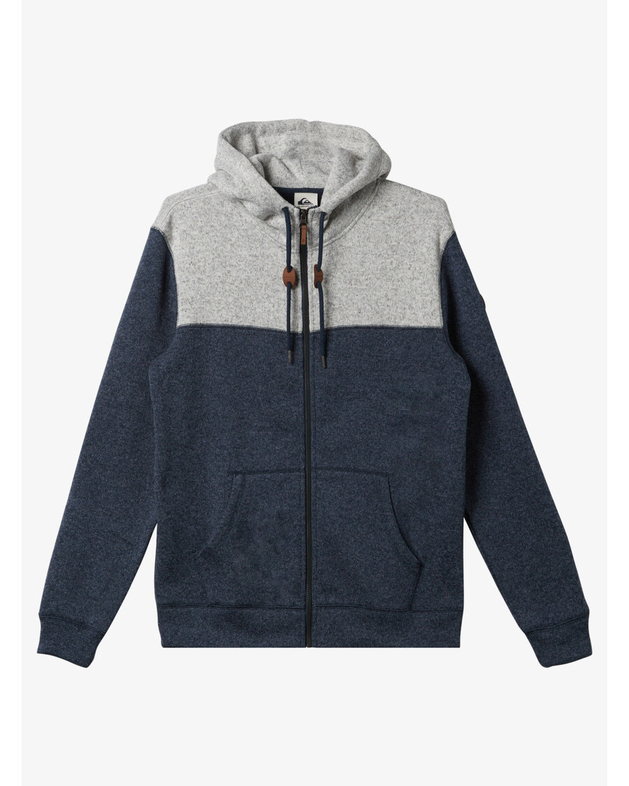 Quik Silver Keller Zip Hoodie - Navy Blazer Heather