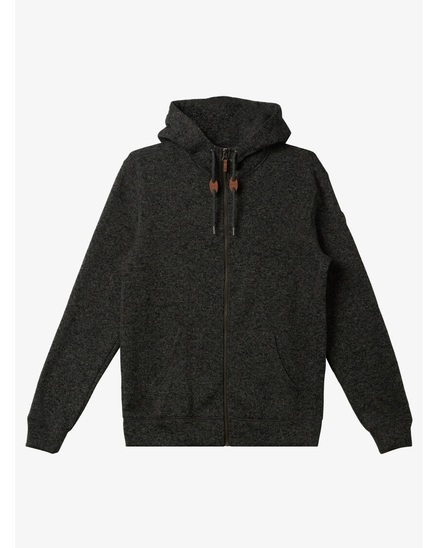 Quik Silver Keller Zip Hoodie - Dark Grey Heather