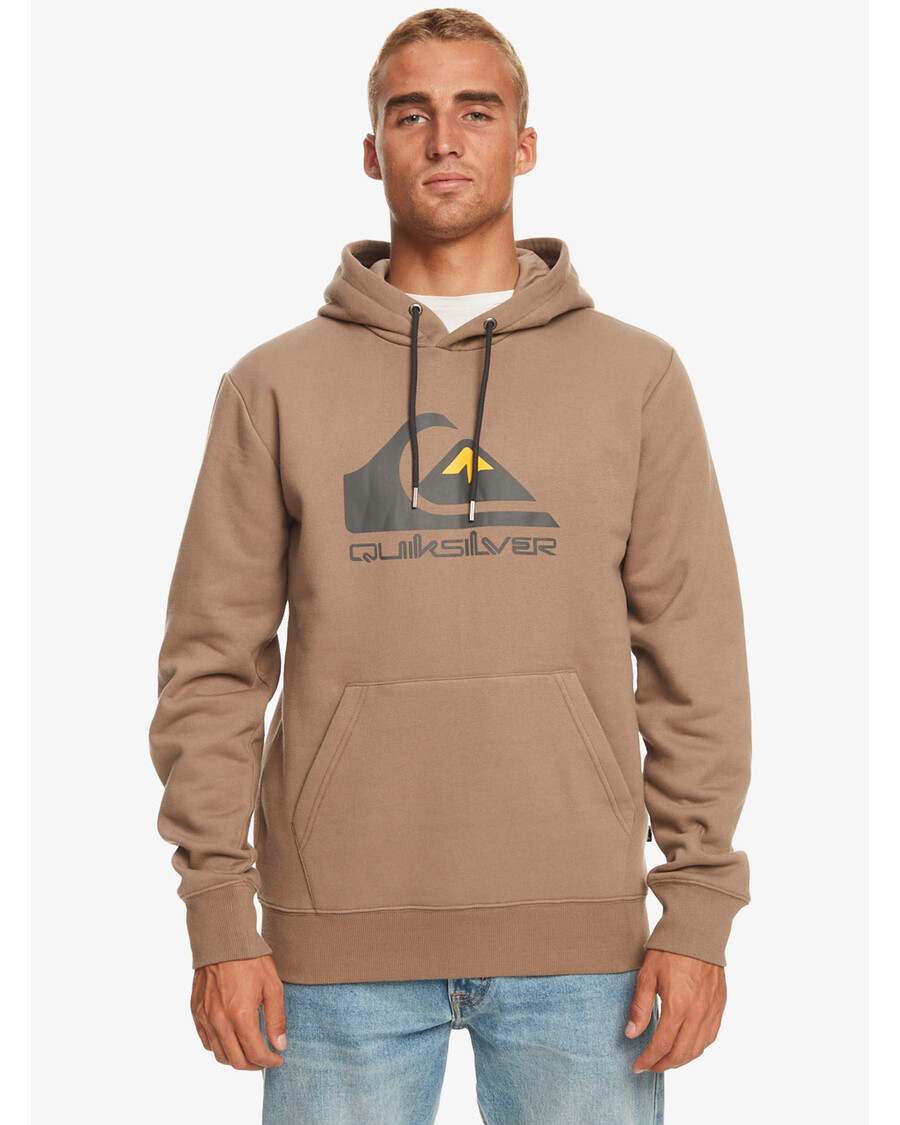 Hoodie Logo Besar Quiksilver - Fosil