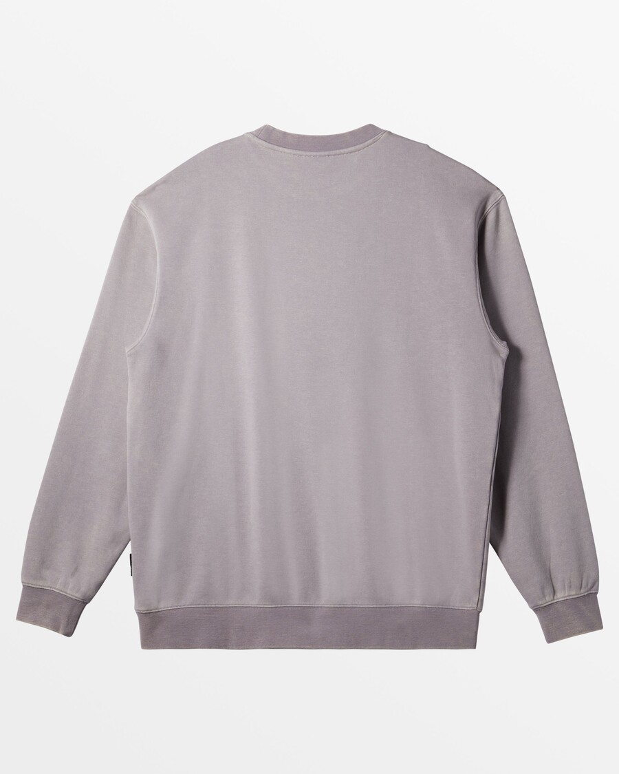Quik Silver Salt Water Crew Neck Sweatshirt - Minimal Gray