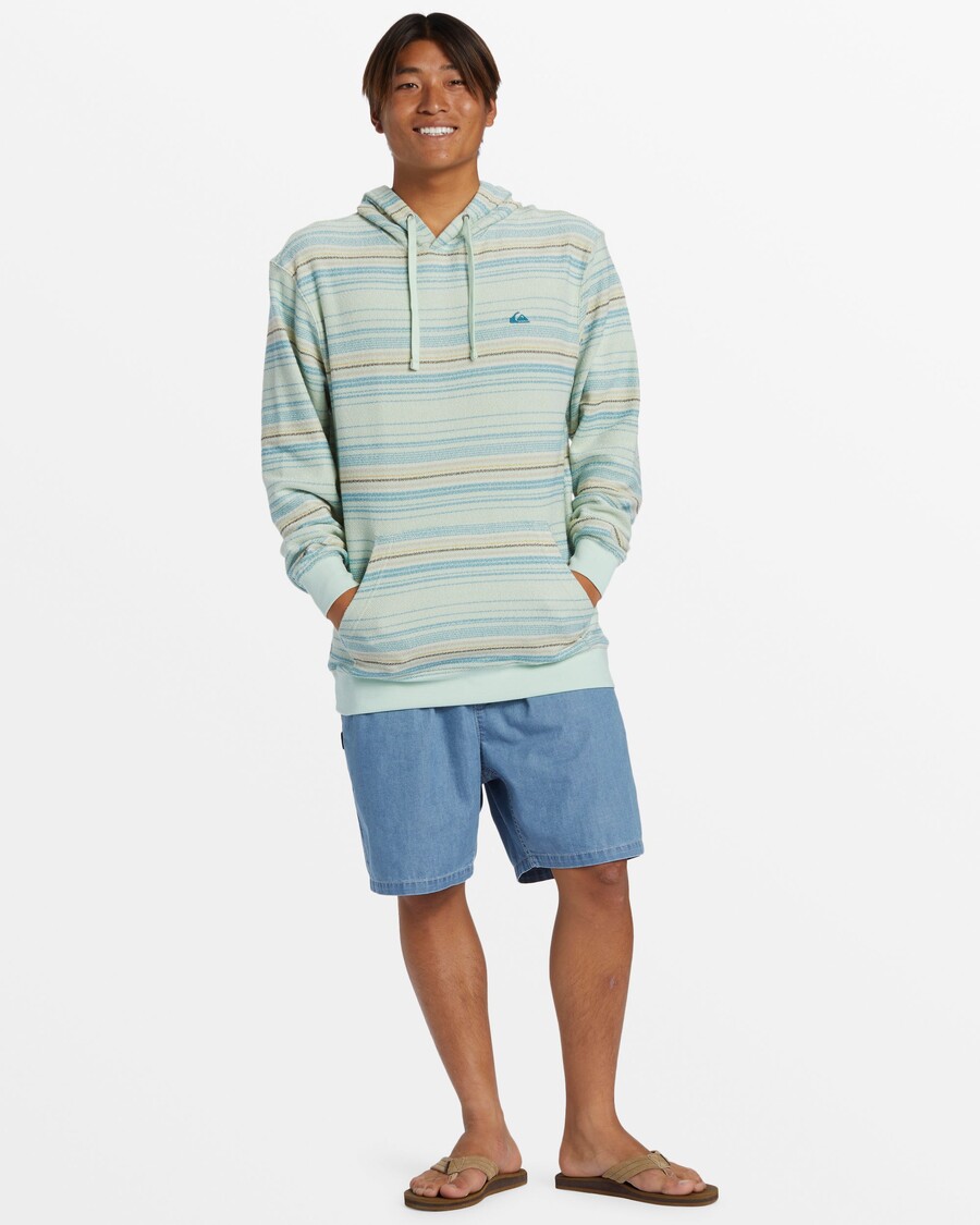 Quik Silver Great Otway Hoodie - Great Otway Subtle Green