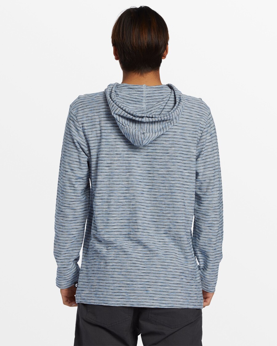 Quik Silver Ramblas Hoodie Crew Neck Top - Ramblas Hoodie Dark Navy