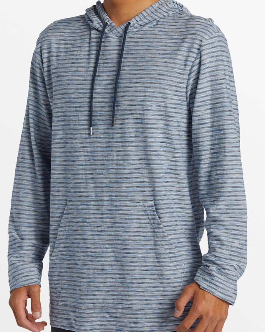 Quik Silver Ramblas Hoodie Crew Neck Top - Ramblas Hoodie Dark Navy