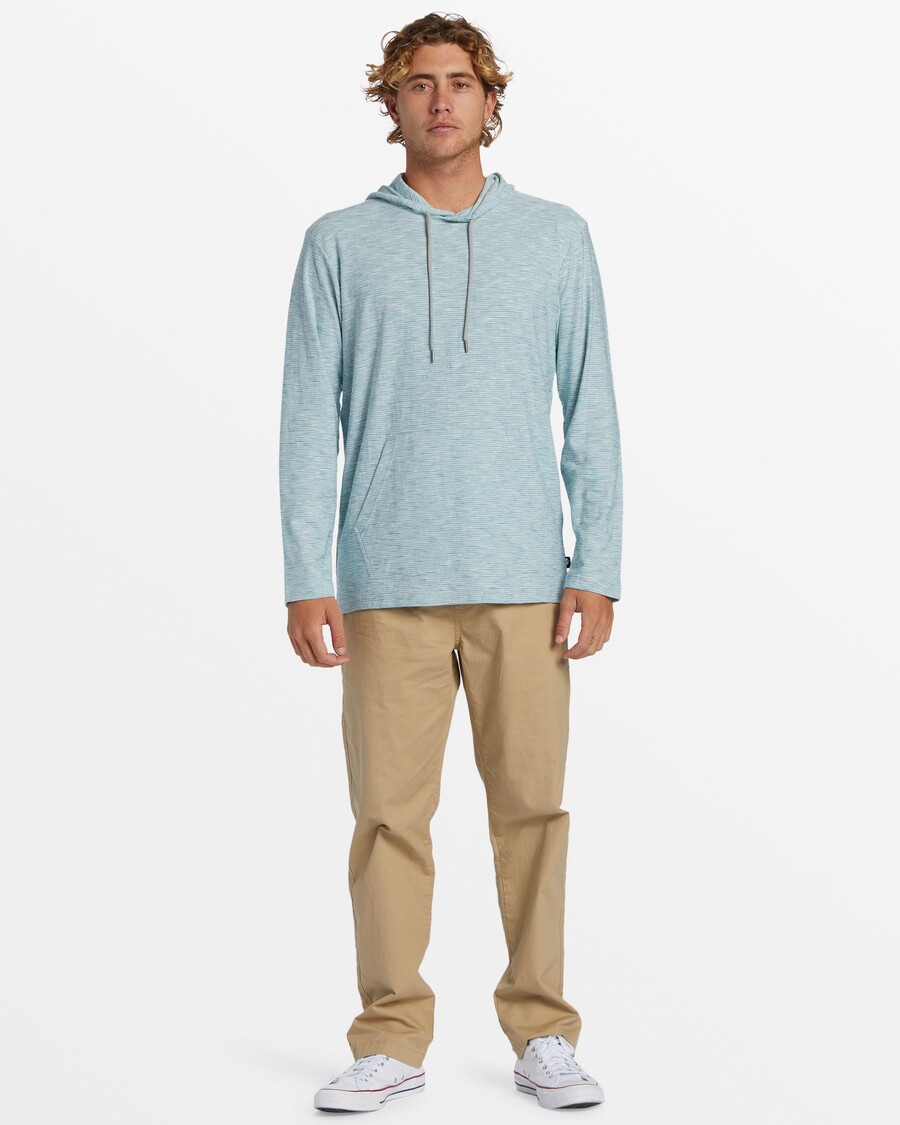 クイックシルバー ランブラス パーカー クルーネック トップ - ランブラス パーカー クォリー