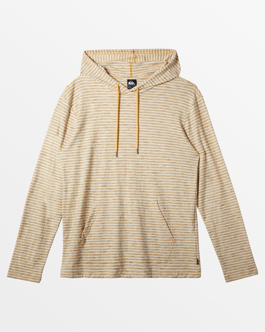 Quiksilver Ramblas Mikina S Kapucí A Výstřihem - Ramblas Mikina Okr