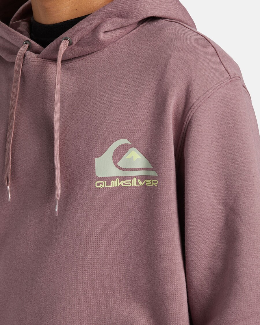 Quik Silver Omni Logo Hoodie - Grape Shake